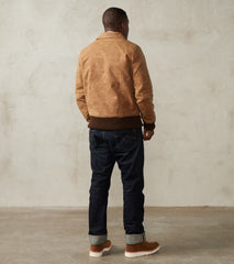 Carrier Jacket - 10oz Martexin Waxed Army Duck - Brush Brown