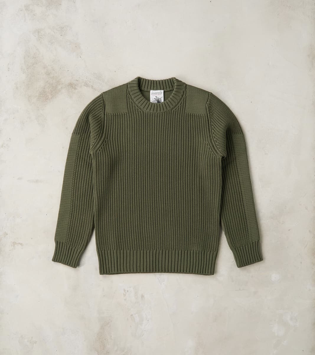 S.N.S. Herning Rank-II Crewneck - Natural Green – Division Road, Inc