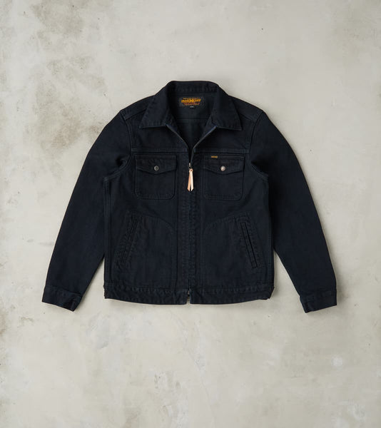 Iron Heart 123J-OD - Work Jacket - 14oz Broken Twill Selvedge