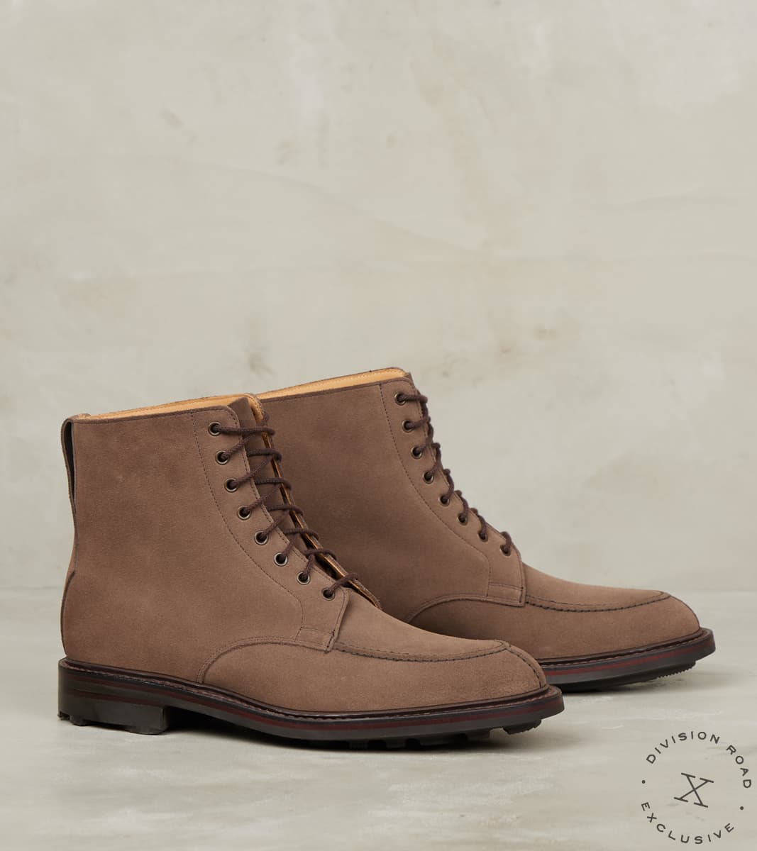 Crockett&Jones guji DARYCOTTドライコット　6.5 Crockett & Jones x DR Indiana - 378 - Ridgeway - Slate Calf Suede