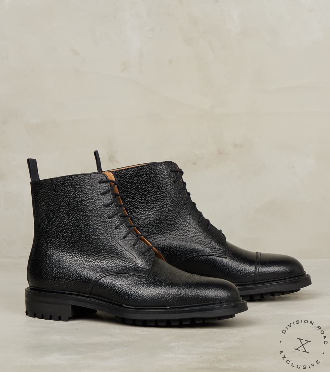 Crockett & Jones x DR Coniston - 325 - Commando - Black Scotch