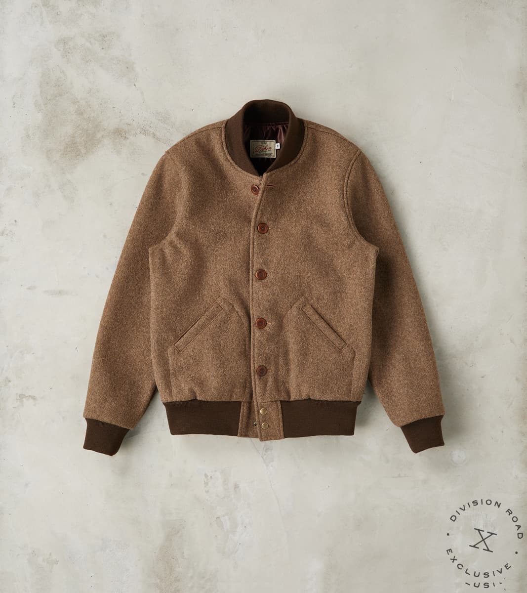 Dehen 1920 x DR Pilot Club Jacket - Fox Brothers® Great Coat Cloth