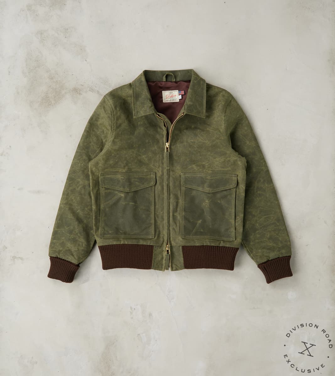 Dehen 1920 x DR Carrier Jacket - 10oz Martexin Waxed Army Duck