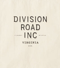 Division Road Tote - 12oz Natural Canvas