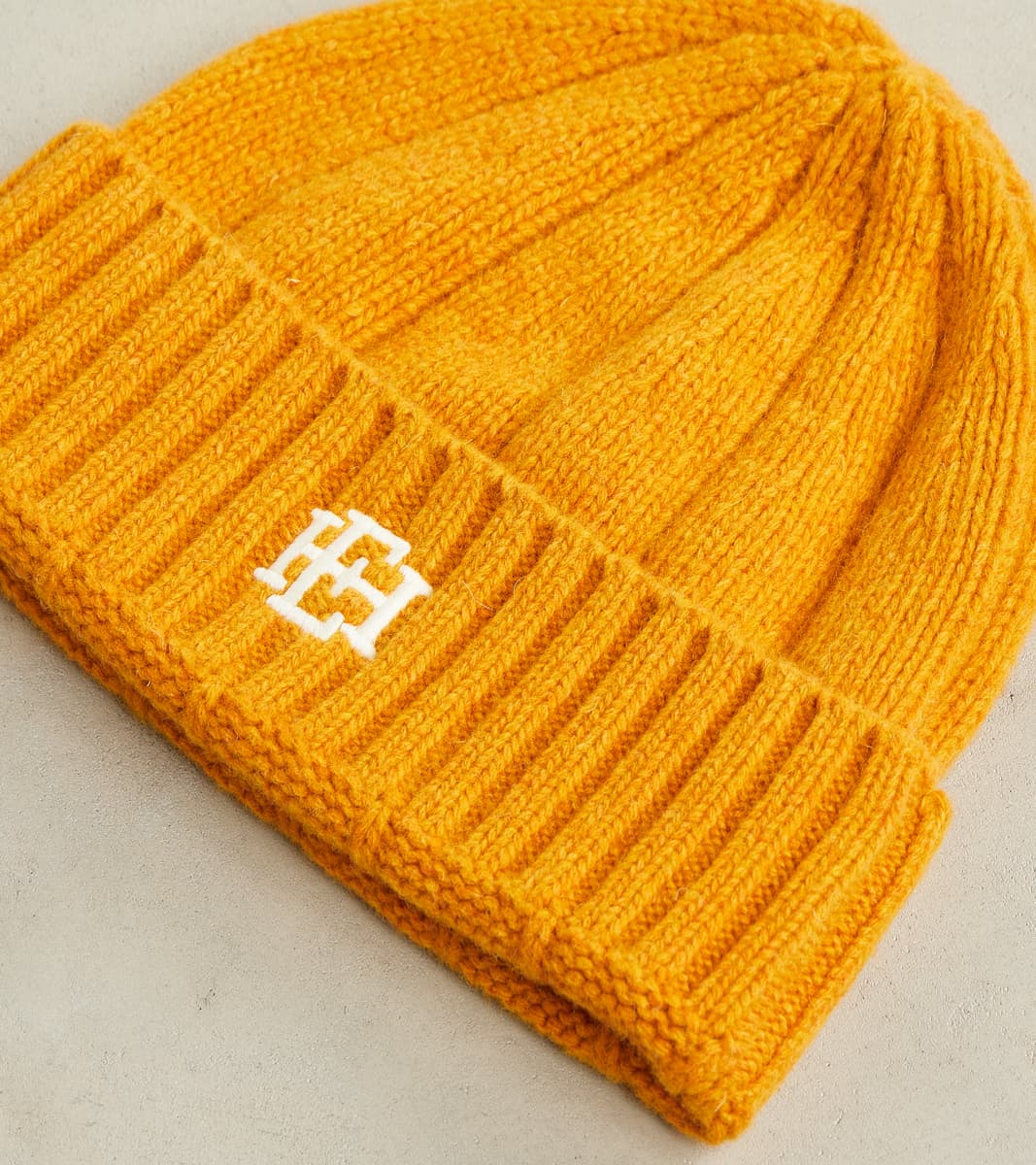 East Harbour Surplus EHS Lorenz Beanie - Ocra Wool Knit