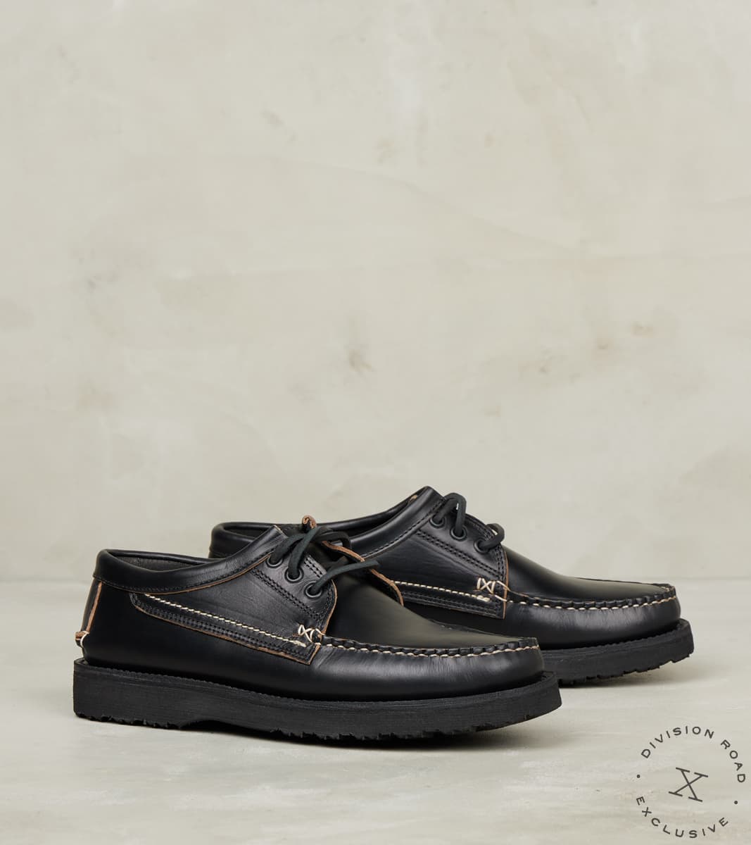 EasyMoc x DR Rambler 3-Eye Moc Vibram 2062 Olympic Black CXL