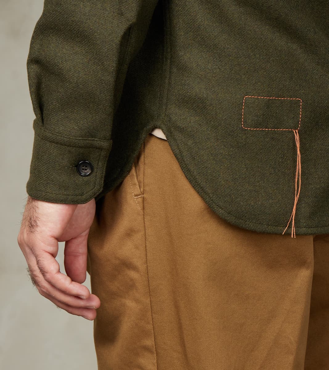 CPO 2.0 Shirt - Forest Green Wool Twill