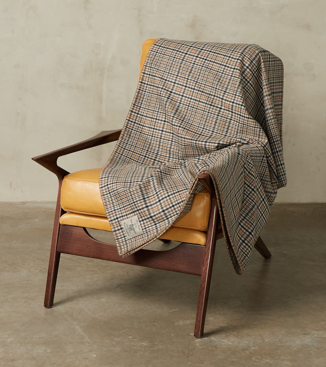 Fox Brothers® x Division Road Antique Gold Fancy Check Twill Flannel B…