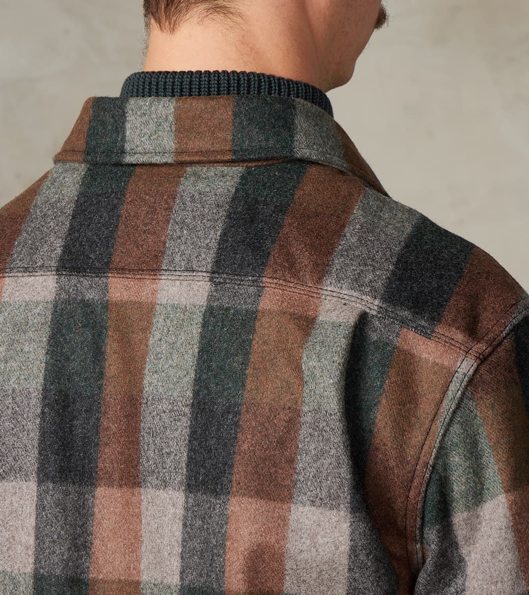Benson - Fox Brothers® x Division Road Twill Flannel - Forest Hunter Check