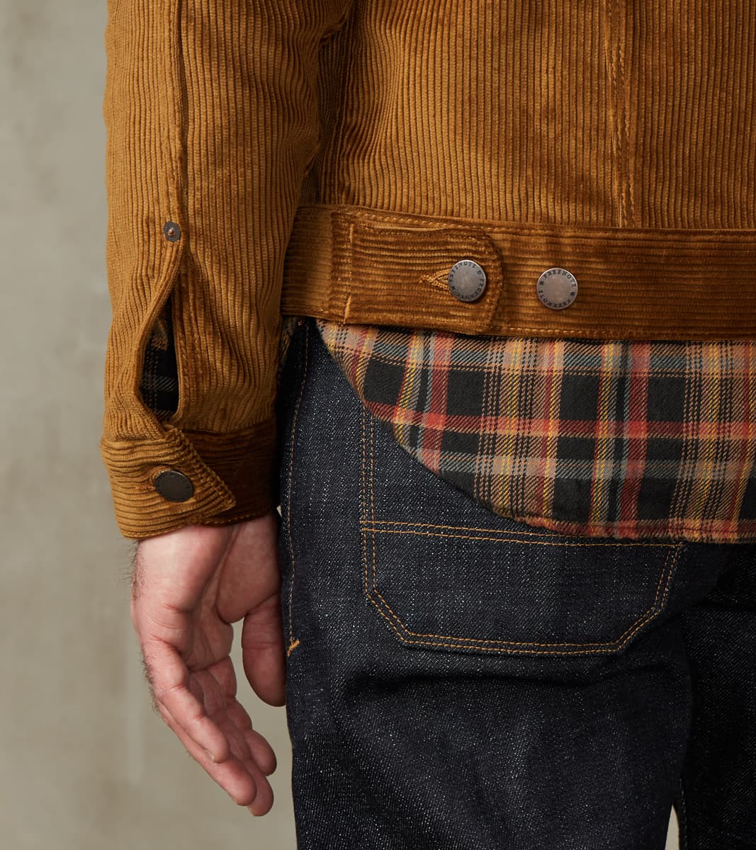 Classic Jacket - Japanese Corduroy - Gold