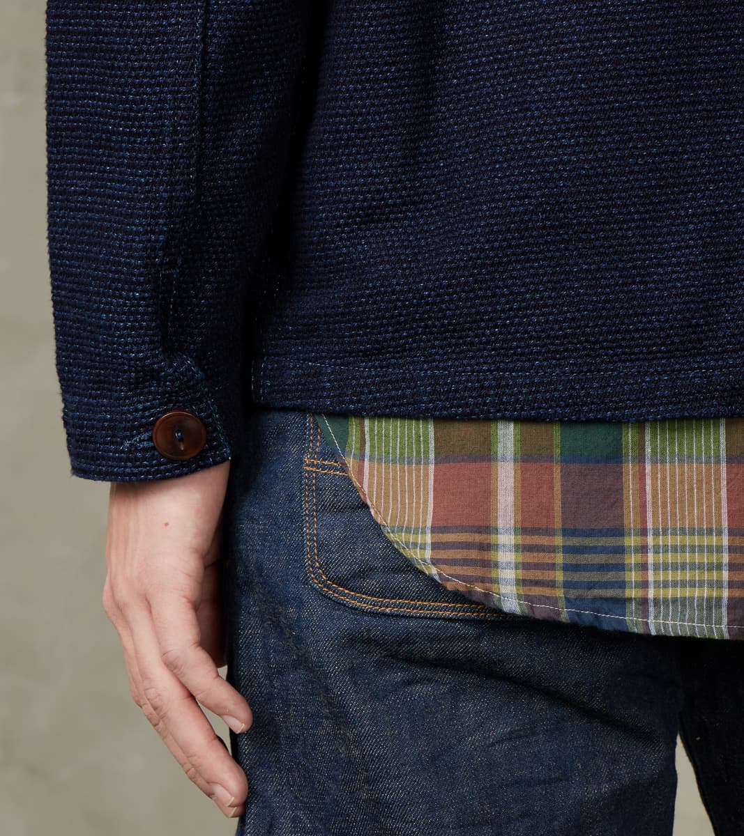 Midway - Japanese Sashiko - Indigo