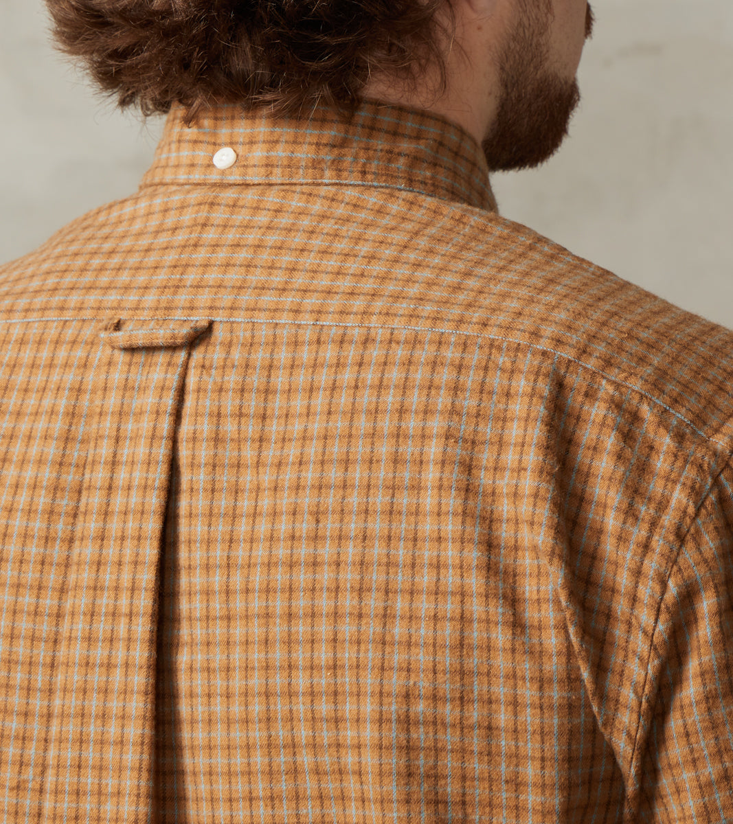 Shuttle Notes® Brushed Twill Mini-Check - Camel