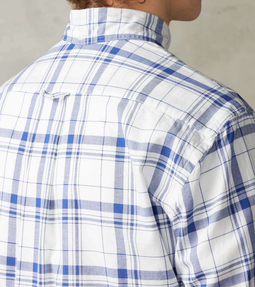 Japanese Archive Dishtowel Check - Navy