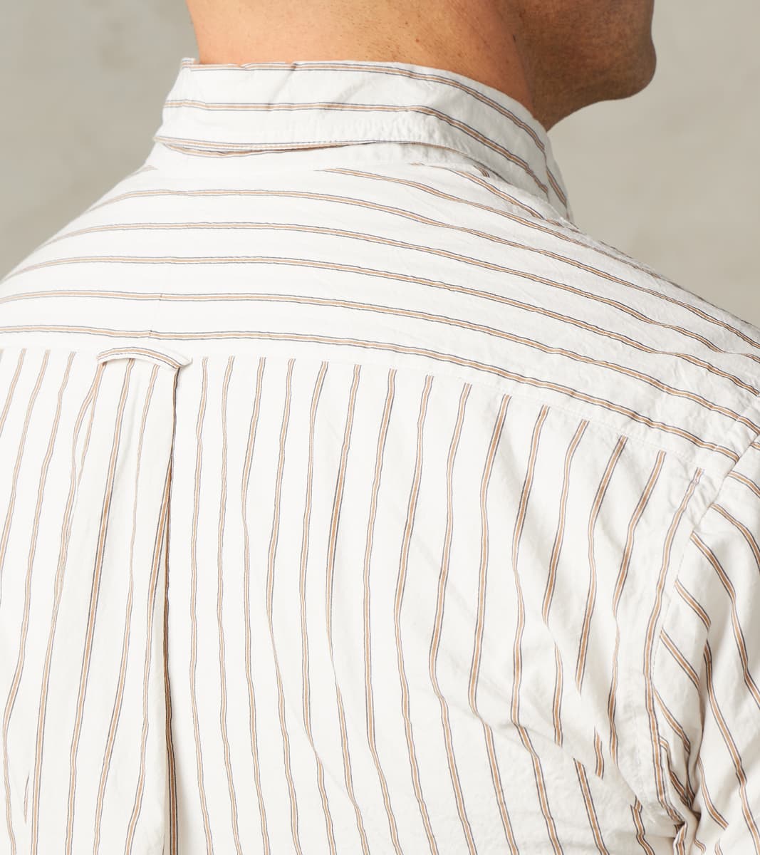 Japanese Washer Stripe - Antique White