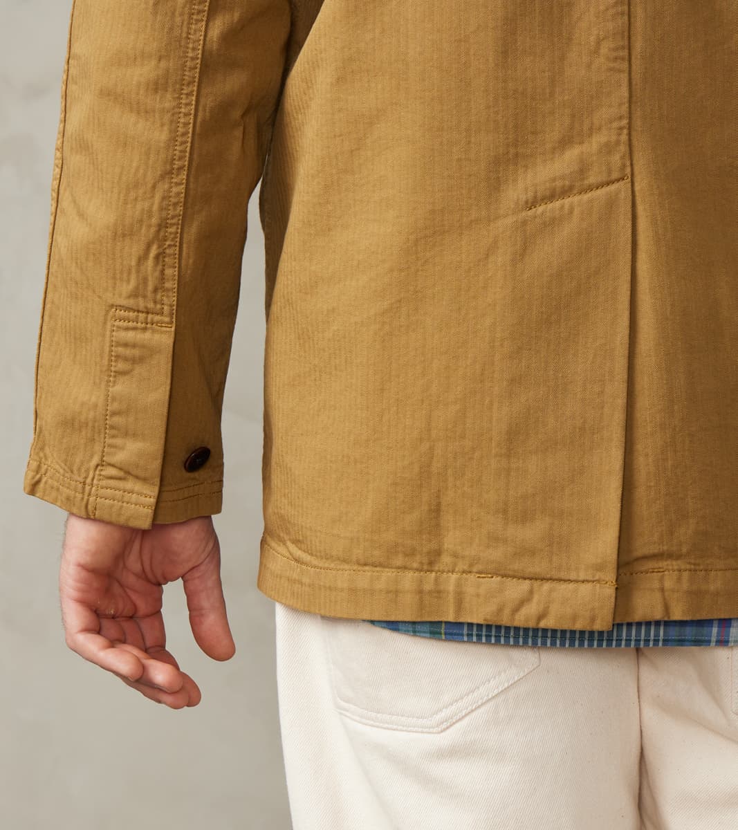 Artist Blazer - Desert Herringbone Twill