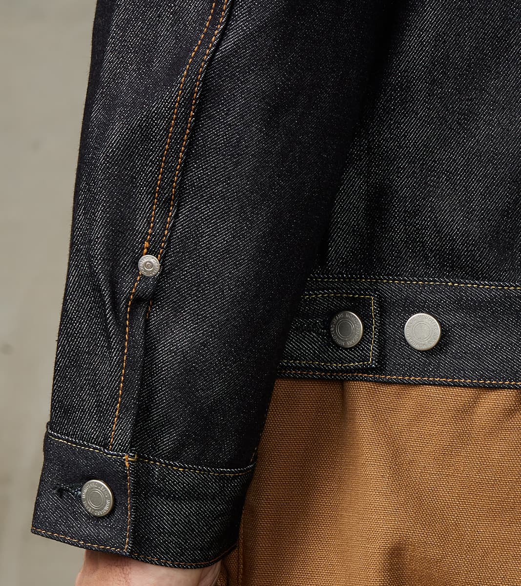 MMGJ0202 - #002 Silk Denim Jacket - 15oz Indigo Cotton x Silk