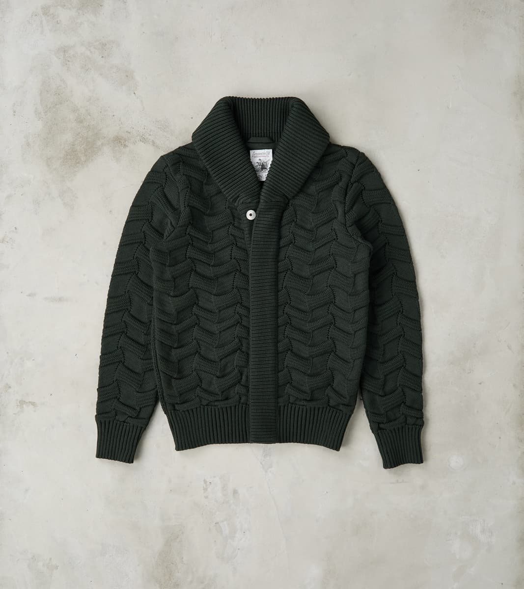 S.N.S. Herning Epigon Cardigan - Dark Forest Green – Division Road