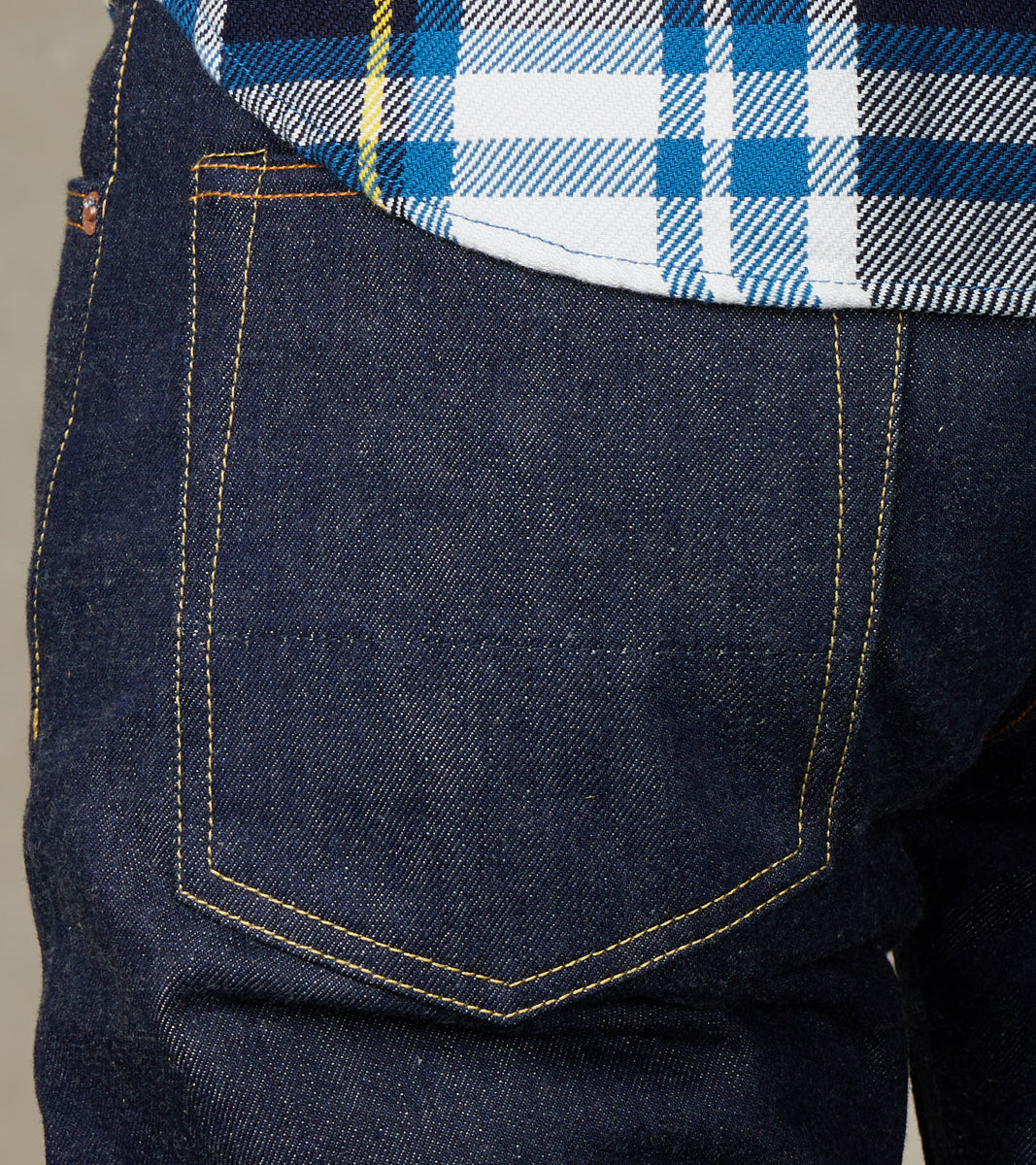 SD-808 - Relaxed Tapered Natural Indigo