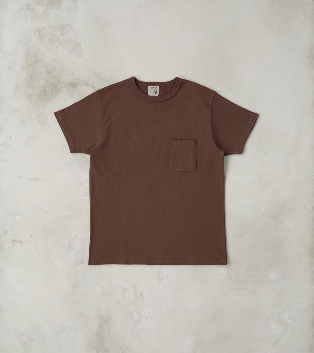 Samurai - SJST-SC03 Japanese Cotton Short Sleeve Pocket T-Shirt