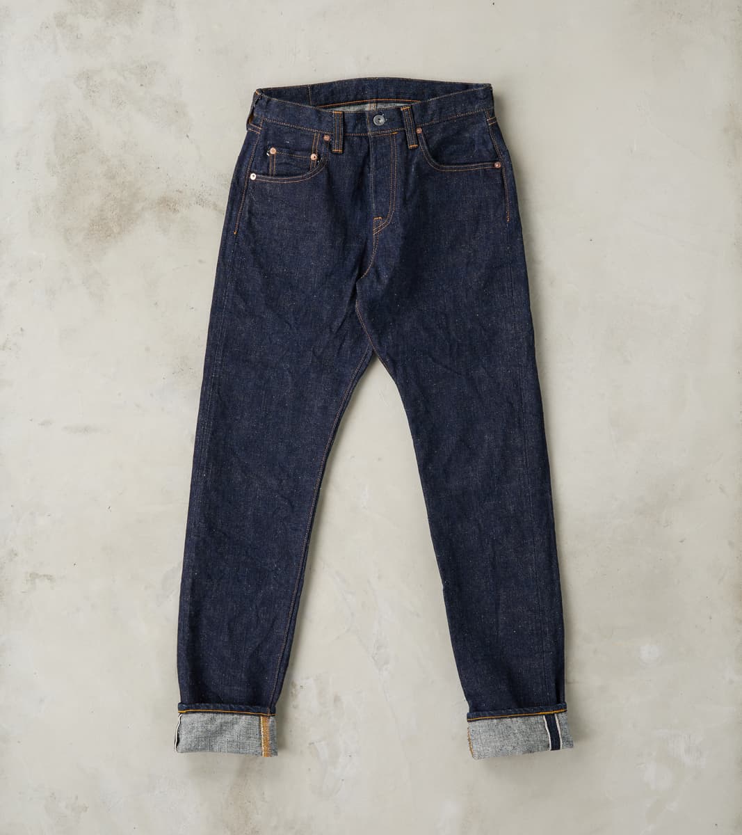 S211VX 17oz Bushido Benkei Indigo Relaxed Tapered
