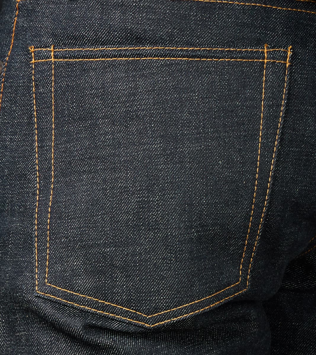 TWCXDR-005 - Relaxed Tapered - Raw Indigo