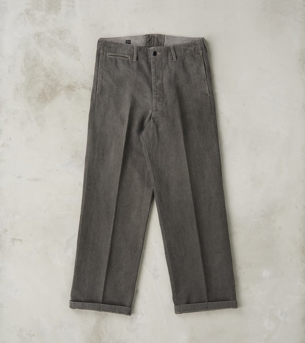 Taiga Takahashi T.T Lot. 221 Field Trousers - Cotton Washi Twill