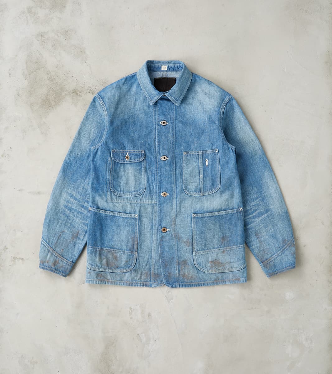 Taiga Takahashi T.T Lot. 716 Denim Coverall Jacket - Damaged