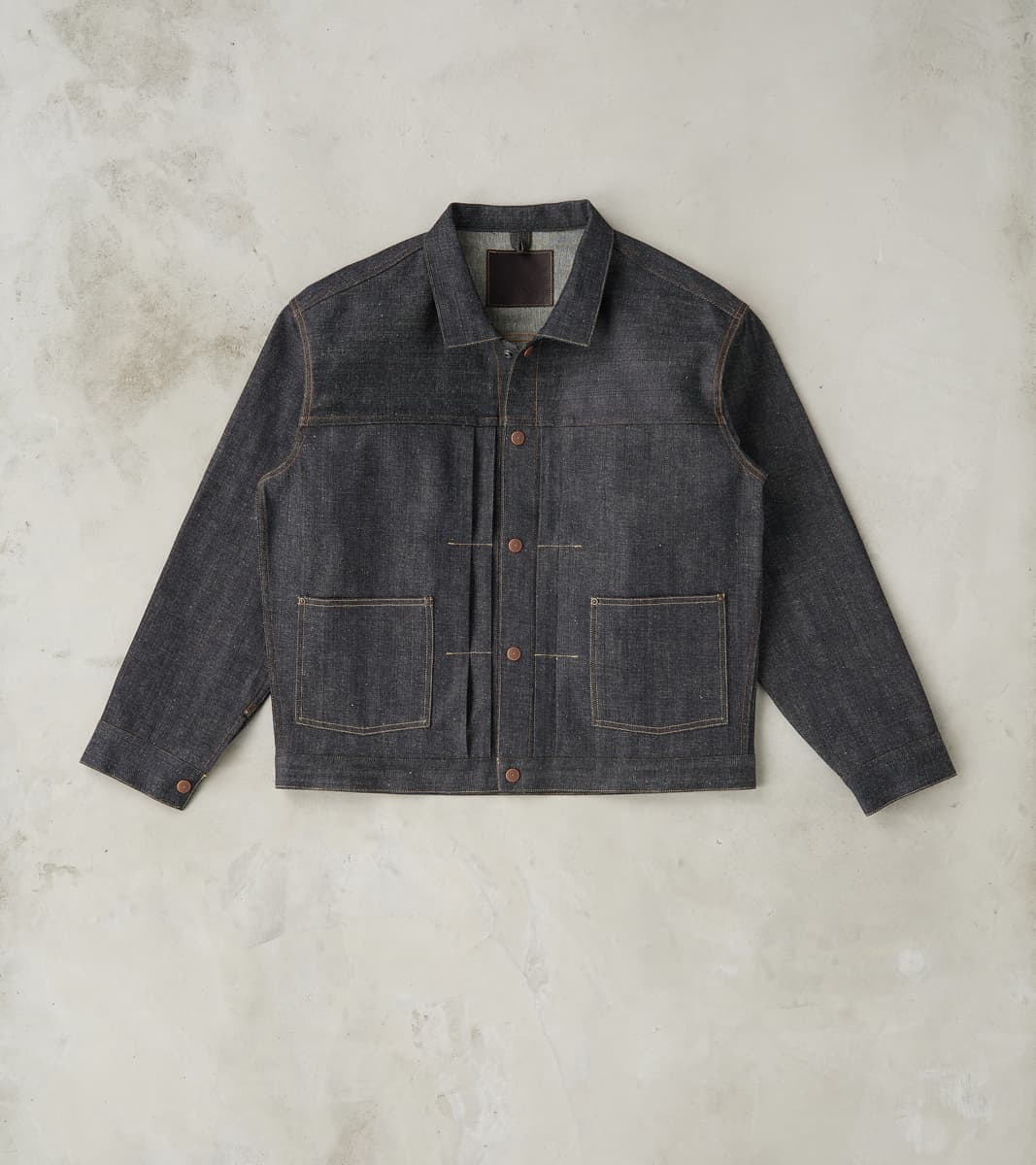 T.T Taiga Takahashi 22aw ビンテージワークジャケット T.T / Taiga Takahashi＞ COSSACK JACKET/レザージャケット