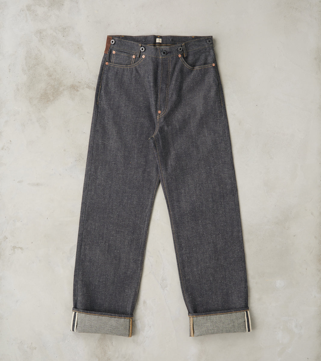 Taiga Takahashi T.T Lot. 721 Denim 1930s Trousers - Straight - Raw