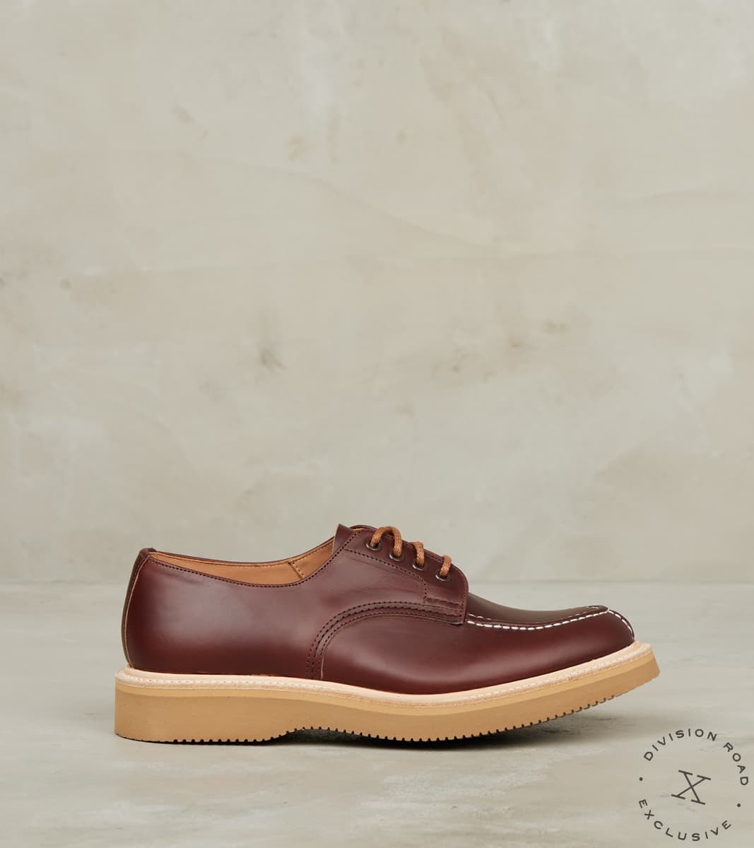 Tricker's x Division Road Kilsby Derby - 4497 - Vibram 2060 - Horween Timber CXL