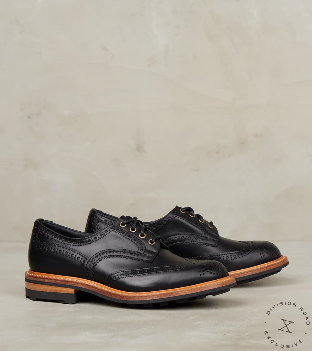 Tricker's x DR Bourton Brogue Derby - 4444 - Ridgeway - Horween