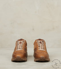 Sneaker - 1003 - Fuga - CF Stead Camel Oiled Calf & Bison Calf Suede