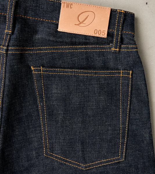 The Workers Club x DR 005 - Relaxed Tapered - Raw Indigo 