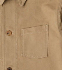 Division Road Organic Cotton Twill Maquignon Jacket - Khaki