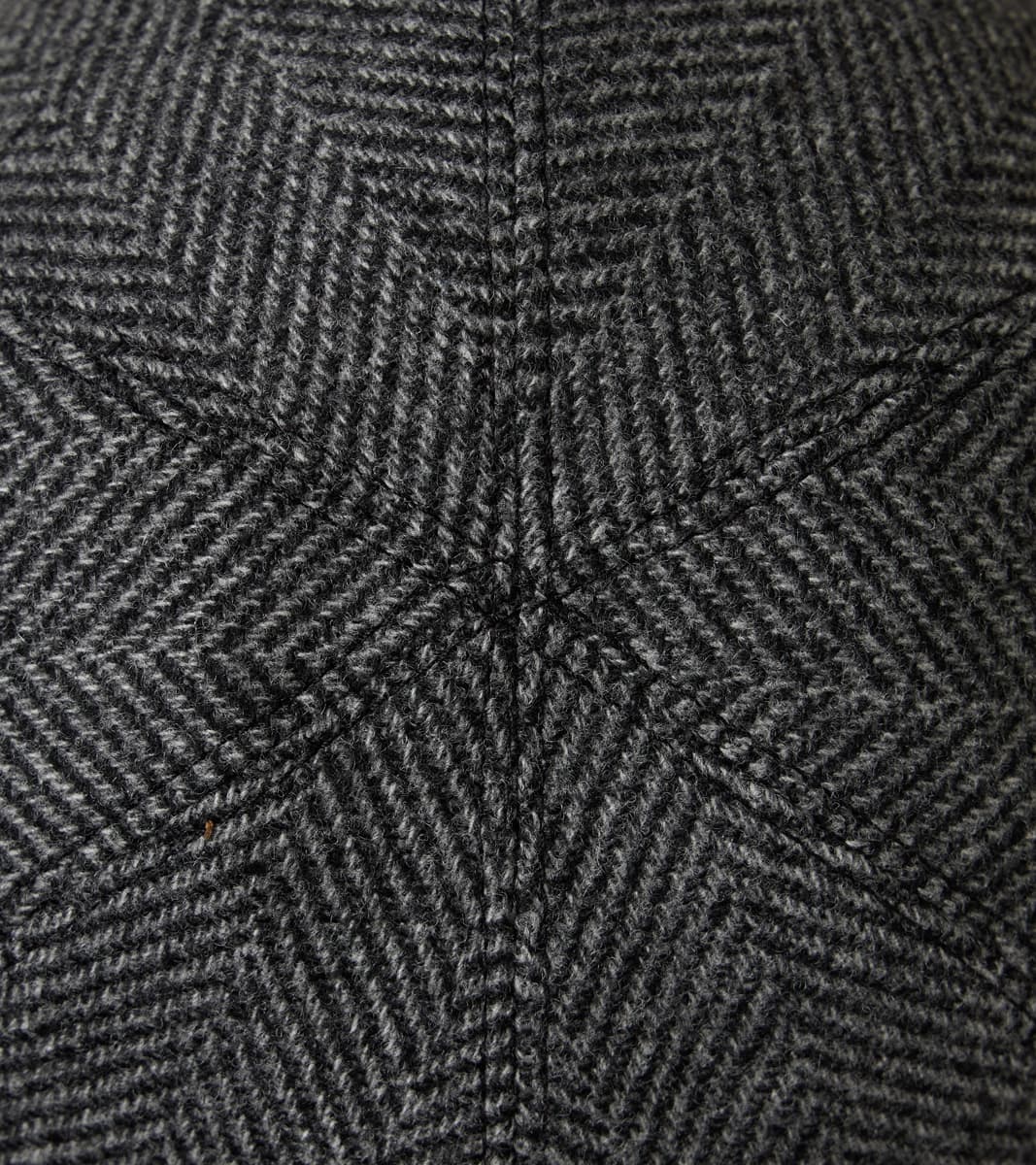 Ball Cap - Loro Piana Storm System Herringbone - Grey