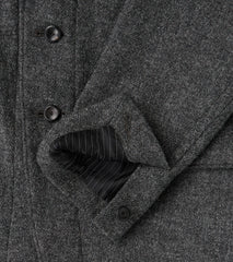Division Road MotivMfg x DR English Dress Hunt Jacket - Fox Brothers® Grey Flannel Tweed Twill