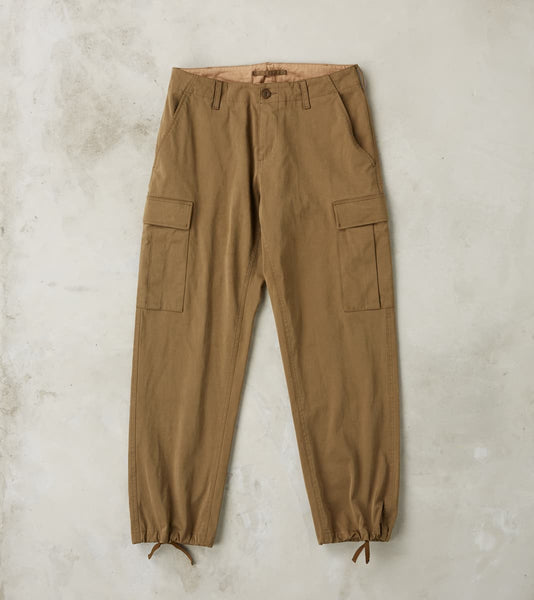 everyone Two Tuck cotton Pants XL ブラウン 【 安心の定価販売