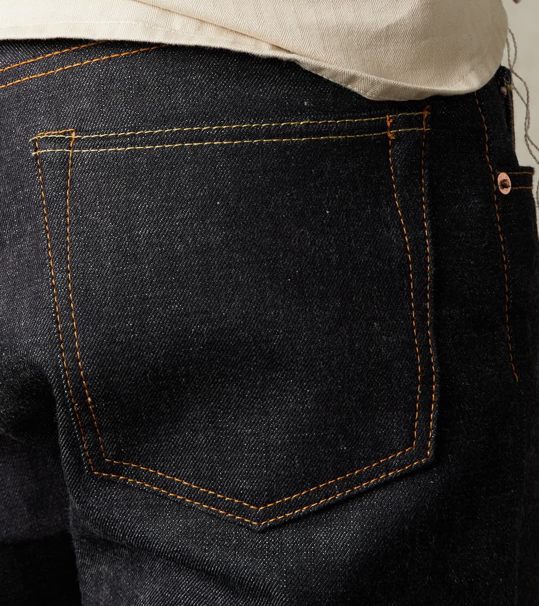 Division Road 0605-V - Natural Tapered - 15.7oz Vintage Indigo