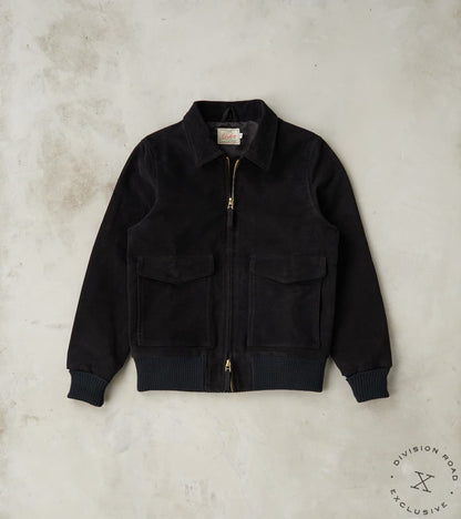 Carrier Jacket - Brisbane Moss® Moleskin - Black