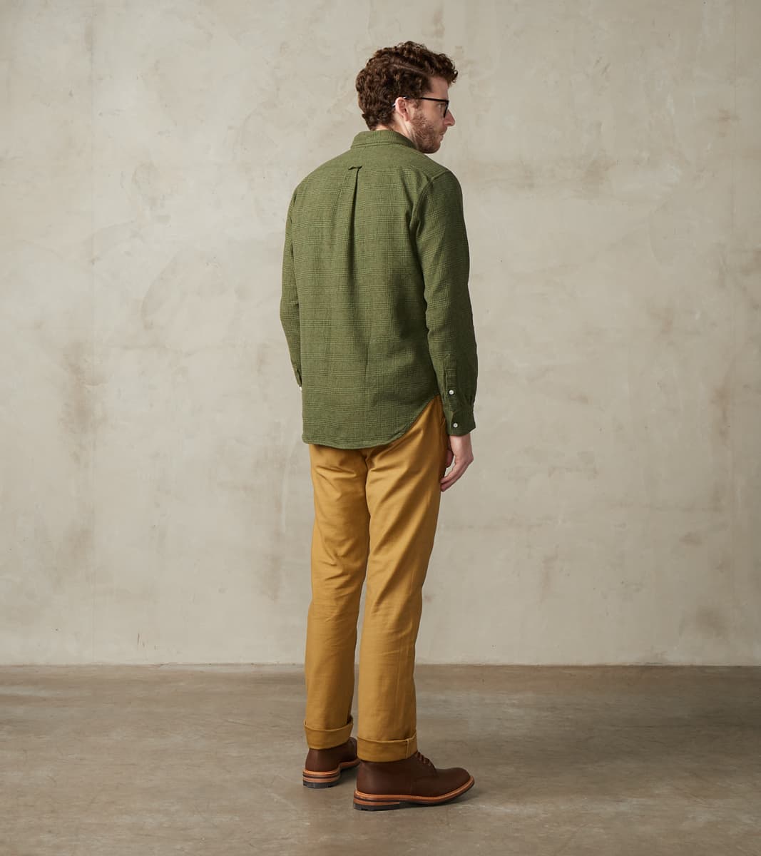 BC-03 New Straight Chino - 10oz Golden Brown Military Twill