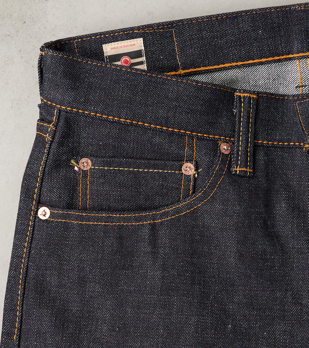 Division Road 0605-V - Natural Tapered - 15.7oz Vintage Indigo