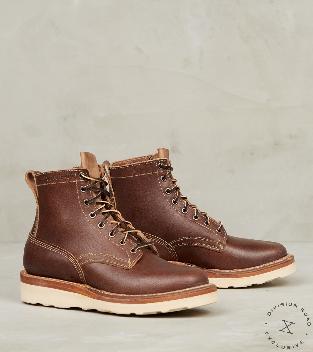 Cruiser 350 - 55 - Vibram 4014 - Horween Natural Waxed Flesh