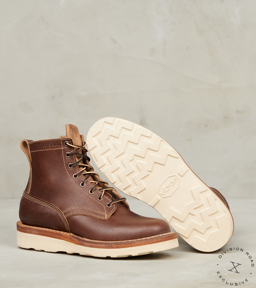 Cruiser 350 - 55 - Vibram 4014 - Horween Natural Waxed Flesh