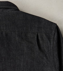 Dehen 1920 Drover Shirt - Japanese Selvedge Denim - Slate