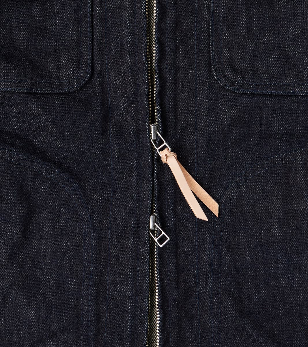 Iron Heart 122J-IND - Work Jacket - 14oz Broken Twill Selvedge Denim Indigo