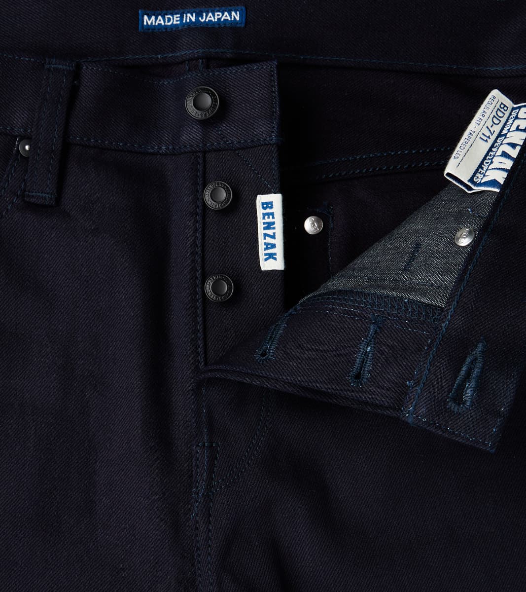 BDDxDR-711 - High Tapered - 14oz Indigo+Indigo