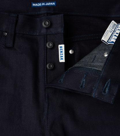 BDDxDR-711 - High Tapered - 14oz Indigo+Indigo