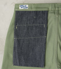 BC-01 Tapered Chino - 10oz Army Green Military Twill