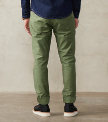 BC-01 Tapered Chino - 10oz Army Green Military Twill
