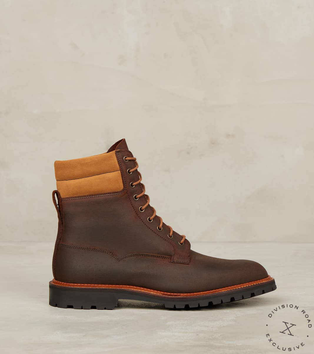 Crockett & Jones x DR Ross - 378 - Vibram Carrarmato - Dark Brown Roug…